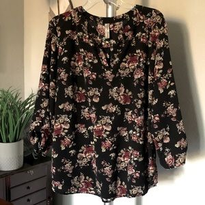 Women’s Tunic Floral 3/4 Sleeve Blouse